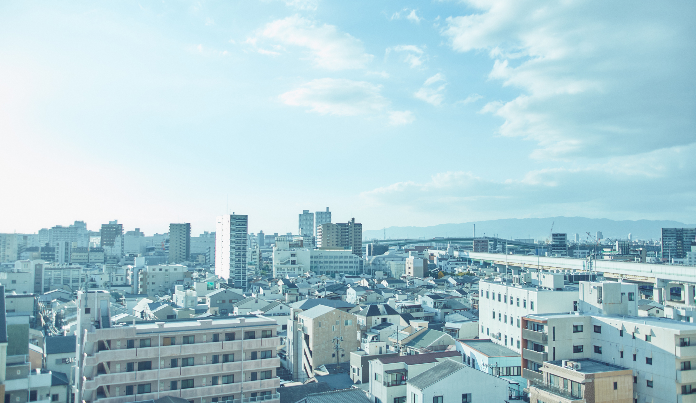 大阪・野田の街並み